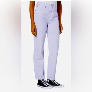 Madewell Womens Jeans Size 32 lavender Garment Dyed The Perfect Vintage Straight